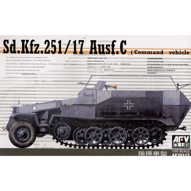 AFV Club AF35117 1/35 German Sd.Kfz.25 Ausf.C (Command Vehcile) Plastic Model Kit